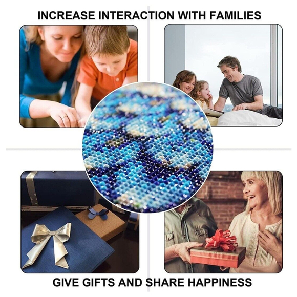 Christmas Diamond Painting Kits For Adults Bird Diamond Art Full Drill R… - Picture 3 of 7